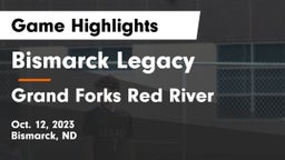 Bismarck Legacy  vs Grand Forks Red River  Game Highlights - Oct. 12, 2023