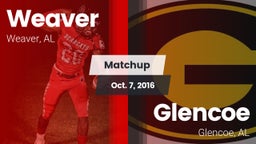 Matchup: Weaver  vs. Glencoe  2016