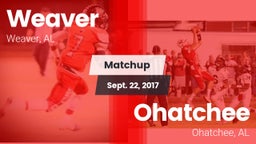 Matchup: Weaver  vs. Ohatchee  2017