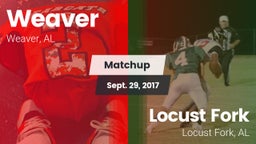 Matchup: Weaver  vs. Locust Fork  2017