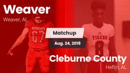 Matchup: Weaver  vs. Cleburne County  2018