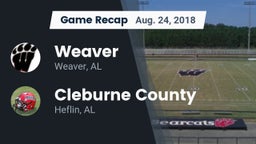 Recap: Weaver  vs. Cleburne County  2018