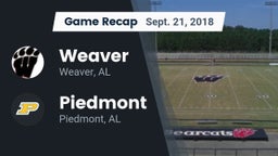 Recap: Weaver  vs. Piedmont  2018