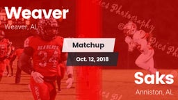Matchup: Weaver  vs. Saks  2018