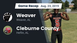 Recap: Weaver  vs. Cleburne County  2019