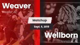 Matchup: Weaver  vs. Wellborn  2019