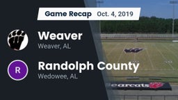 Recap: Weaver  vs. Randolph County  2019