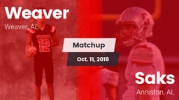 Matchup: Weaver  vs. Saks  2019
