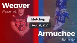 Matchup: Weaver  vs. Armuchee  2020