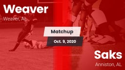 Matchup: Weaver  vs. Saks  2020