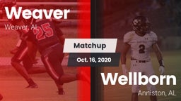 Matchup: Weaver  vs. Wellborn  2020