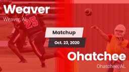 Matchup: Weaver  vs. Ohatchee  2020