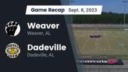 Recap: Weaver  vs. Dadeville  2023