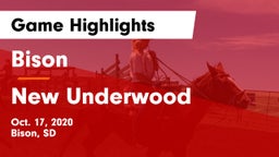 Bison  vs New Underwood Game Highlights - Oct. 17, 2020