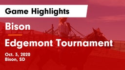 Bison  vs Edgemont Tournament Game Highlights - Oct. 3, 2020