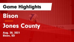 Bison  vs Jones County Game Highlights - Aug. 28, 2021