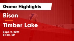 Bison  vs Timber Lake Game Highlights - Sept. 2, 2021