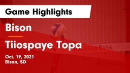Bison  vs Tiiospaye Topa Game Highlights - Oct. 19, 2021