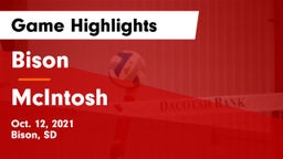 Bison  vs McIntosh Game Highlights - Oct. 12, 2021