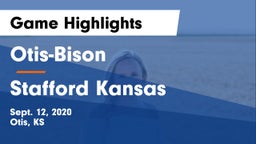 Otis-Bison  vs Stafford  Kansas Game Highlights - Sept. 12, 2020