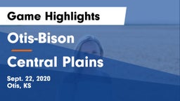 Otis-Bison  vs Central Plains  Game Highlights - Sept. 22, 2020
