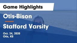 Otis-Bison  vs Stafford Varsity Game Highlights - Oct. 24, 2020