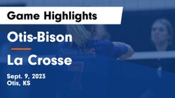 Otis-Bison  vs La Crosse  Game Highlights - Sept. 9, 2023