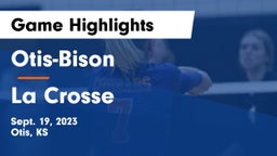 Otis-Bison  vs La Crosse  Game Highlights - Sept. 19, 2023