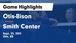Otis-Bison  vs Smith Center  Game Highlights - Sept. 23, 2023