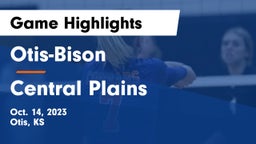 Otis-Bison  vs Central Plains  Game Highlights - Oct. 14, 2023