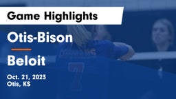 Otis-Bison  vs Beloit  Game Highlights - Oct. 21, 2023