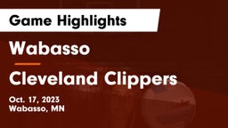 Wabasso  vs Cleveland Clippers Game Highlights - Oct. 17, 2023