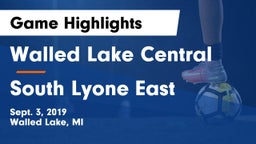 Walled Lake Central  vs South Lyone East Game Highlights - Sept. 3, 2019
