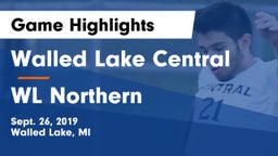 Walled Lake Central  vs WL Northern Game Highlights - Sept. 26, 2019