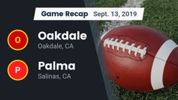 Recap: Oakdale  vs. Palma  2019