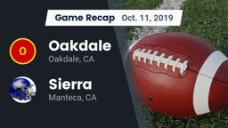 Recap: Oakdale  vs. Sierra  2019