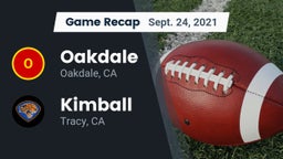 Recap: Oakdale  vs. Kimball  2021