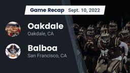 Recap: Oakdale  vs. Balboa  2022