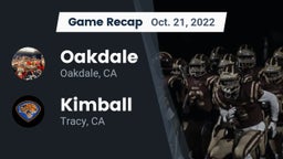 Recap: Oakdale  vs. Kimball  2022