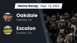 Recap: Oakdale  vs. Escalon  2023