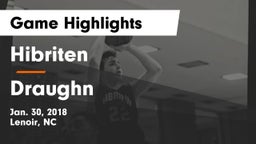 Hibriten  vs Draughn  Game Highlights - Jan. 30, 2018