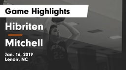 Hibriten  vs Mitchell  Game Highlights - Jan. 16, 2019