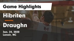 Hibriten  vs Draughn  Game Highlights - Jan. 24, 2020