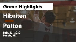 Hibriten  vs Patton  Game Highlights - Feb. 22, 2020