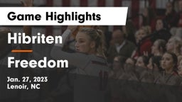 Hibriten  vs Freedom  Game Highlights - Jan. 27, 2023