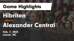 Hibriten  vs Alexander Central  Game Highlights - Feb. 7, 2023