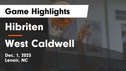 Hibriten  vs West Caldwell  Game Highlights - Dec. 1, 2023