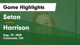 Seton  vs Harrison  Game Highlights - Aug. 29, 2020