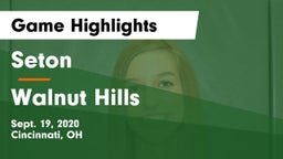 Seton  vs Walnut Hills  Game Highlights - Sept. 19, 2020