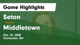 Seton  vs Middletown  Game Highlights - Oct. 24, 2020